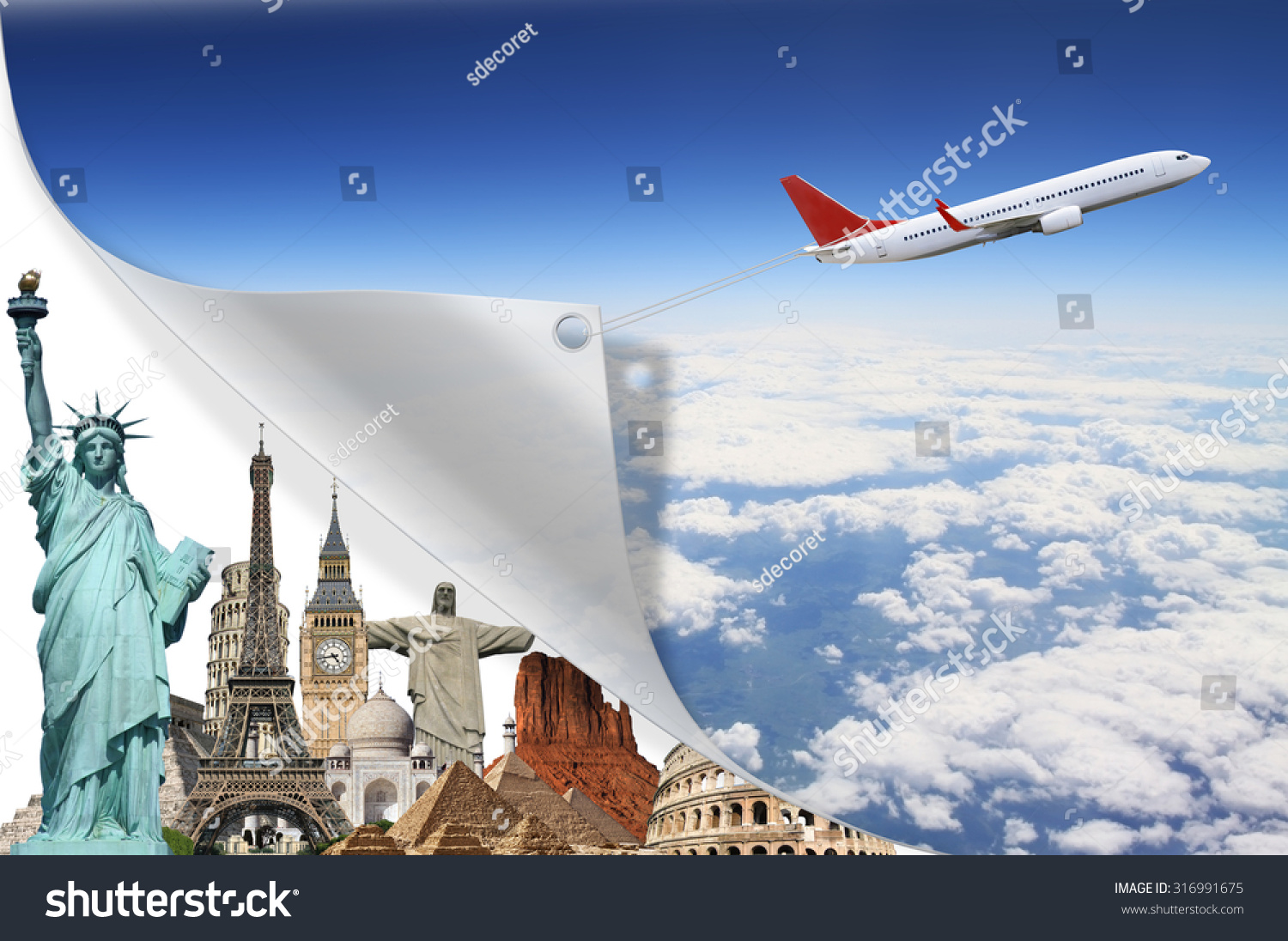 23 travel. Plane Monument Iran.