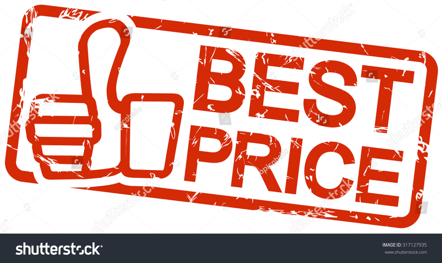 Red Grunge Stamp Frame Thumbs Text Stock Vector (royalty Free 