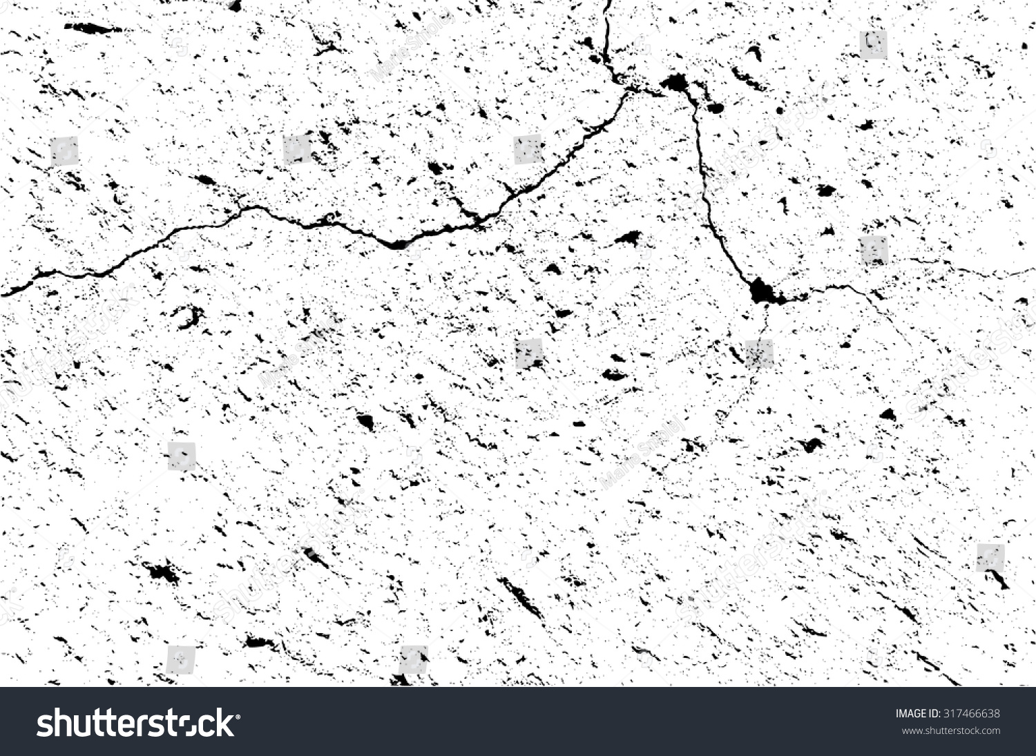 Vector Crack Black White Background Eps Stock Vector (Royalty Free ...