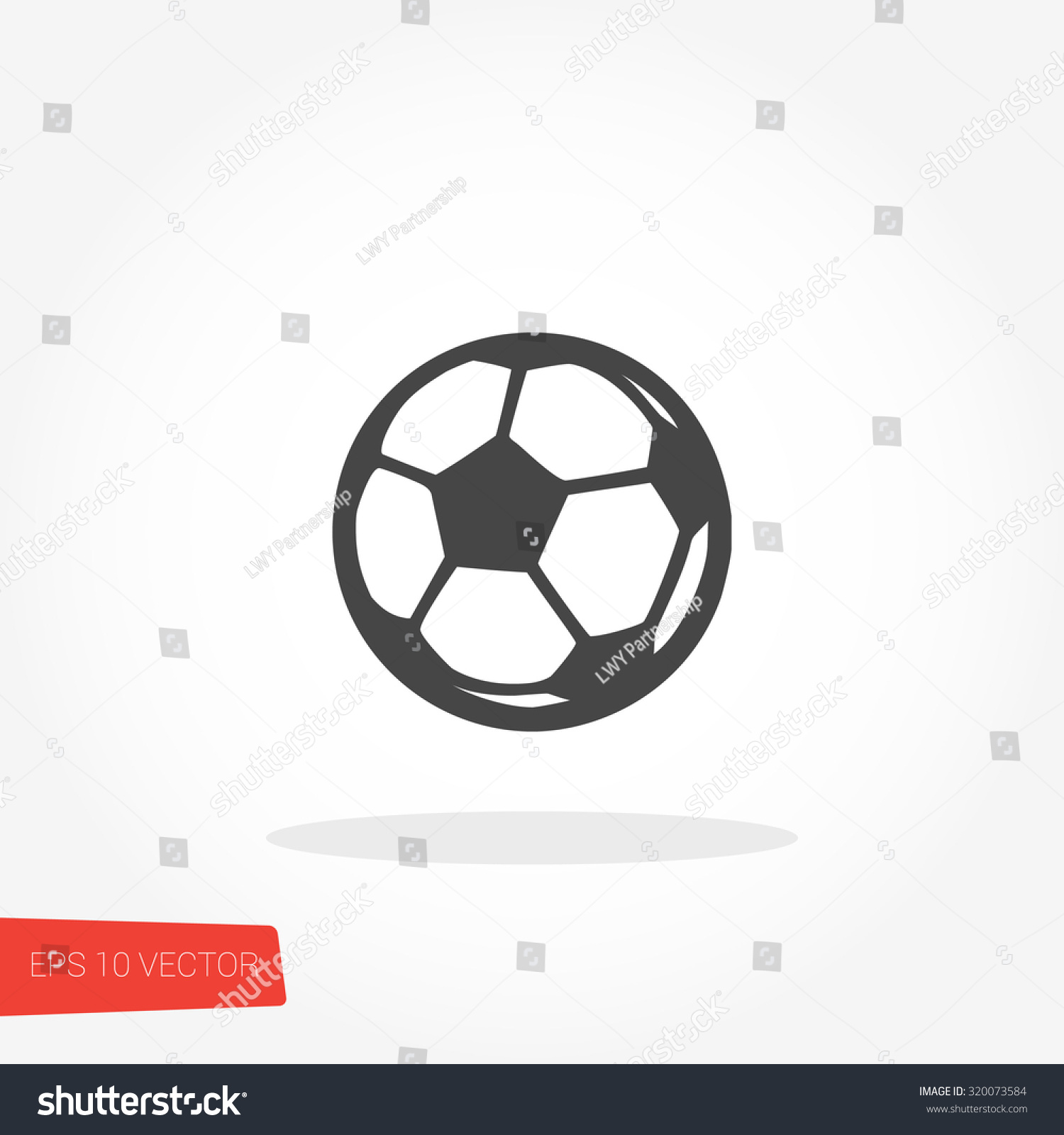 Soccer Icon Stock Vector (royalty Free) 320073584 