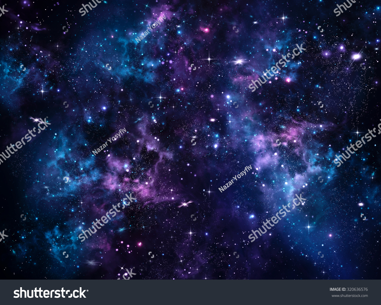 Galaxy Abstract Blue Background Stock Illustration 320636576 | Shutterstock