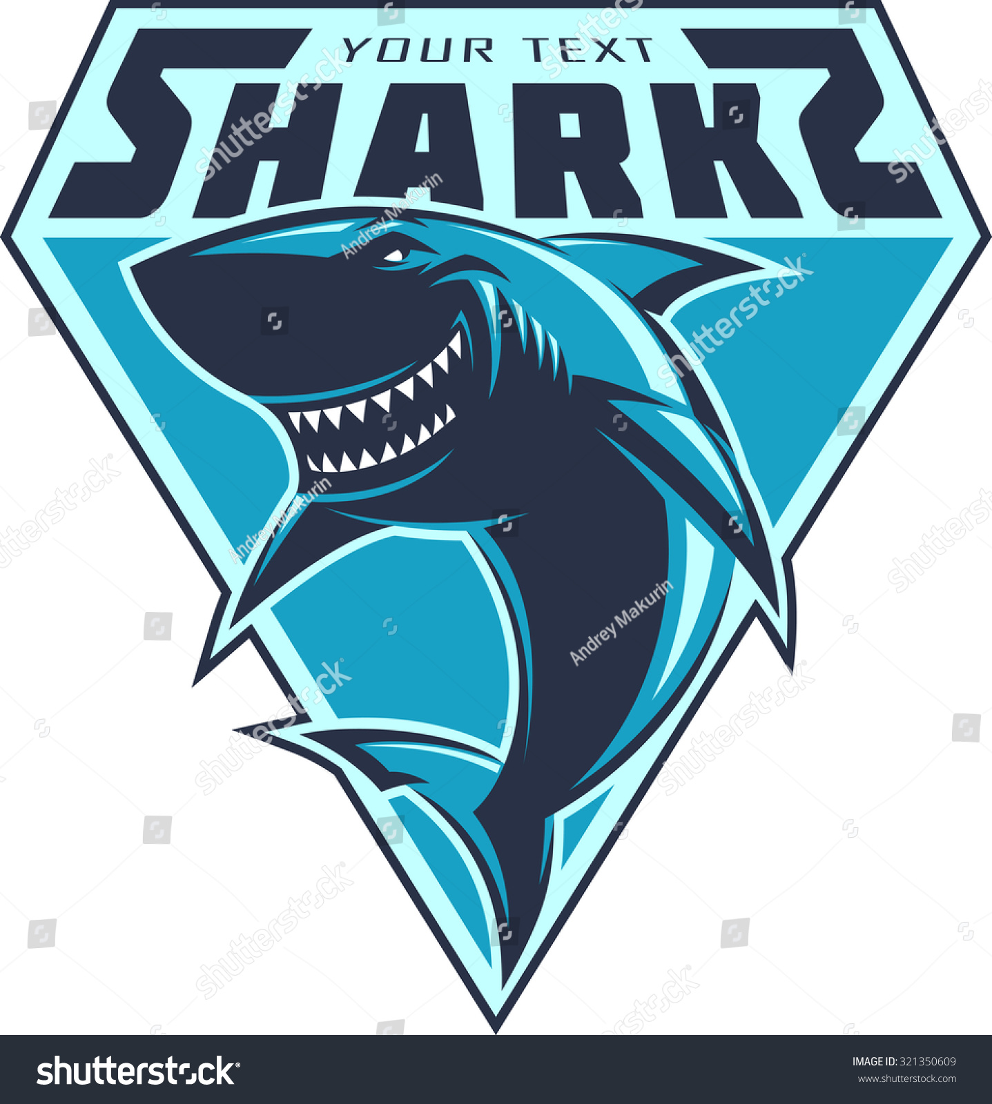 Sharks Logo Stock Vector (Royalty Free) 321350609 | Shutterstock