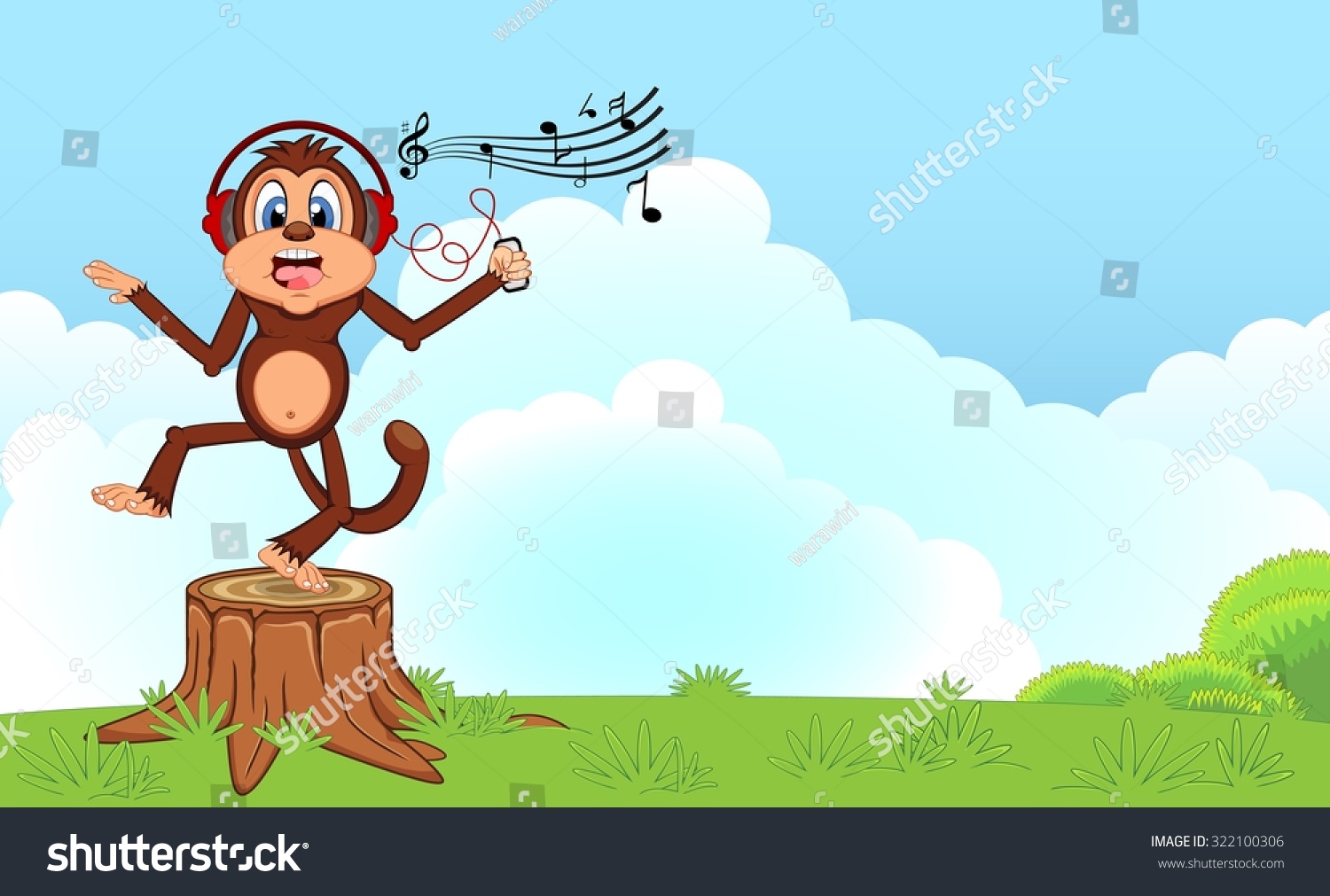 A chimp can sing. Танцующая обезьянка. Обезьяна танцует. Танец мартышек. Обезьяна с музыкальными кругами.