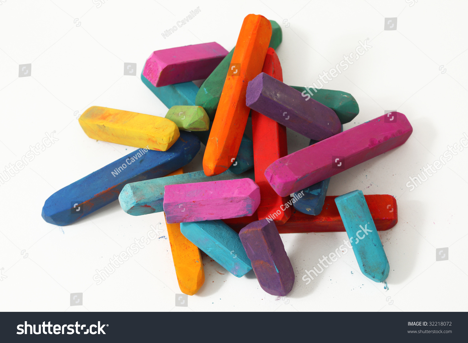 Colorful Pastel Sticks Stock Photo 32218072 | Shutterstock