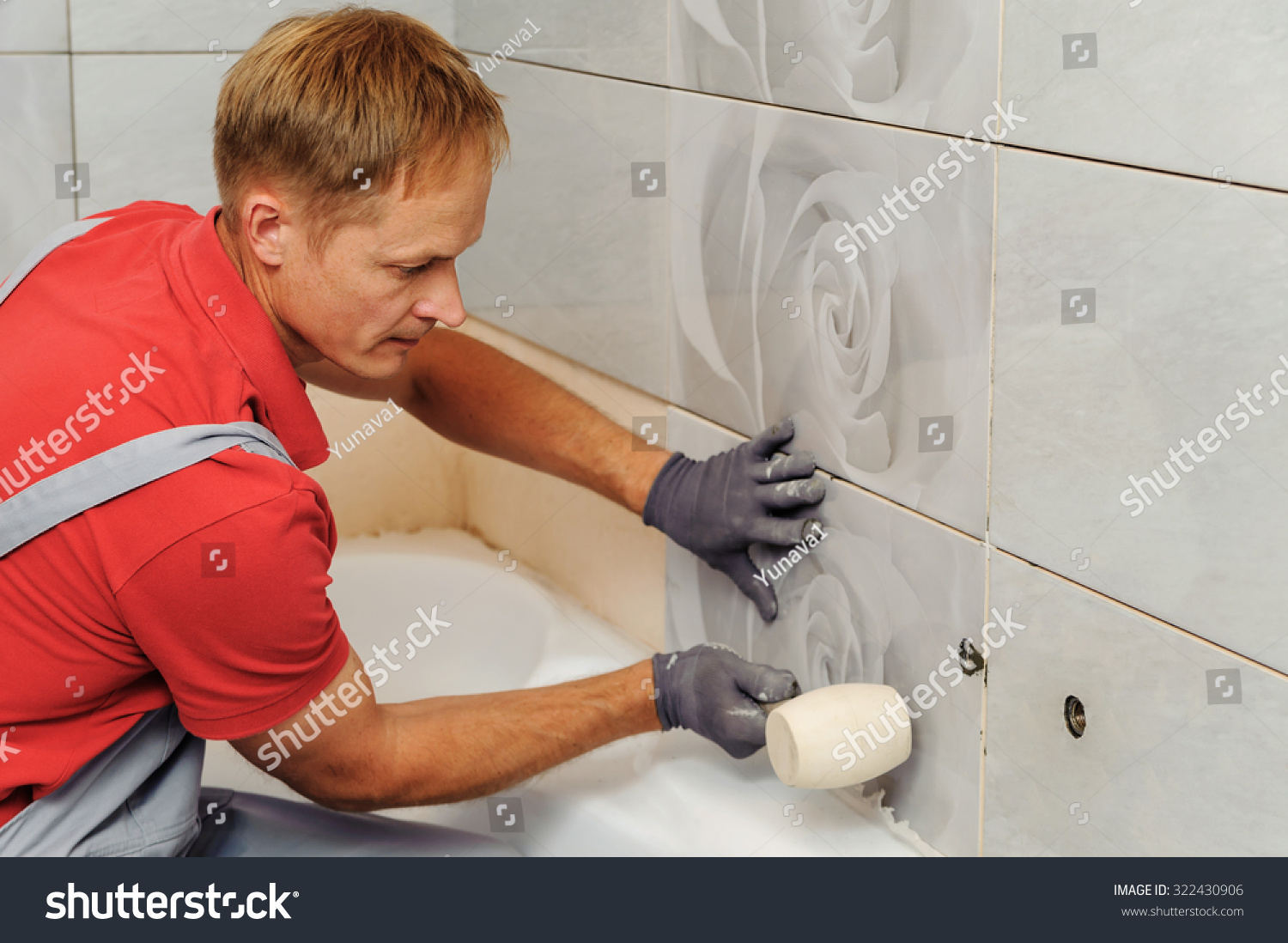 Работа ремонт ванной комнате