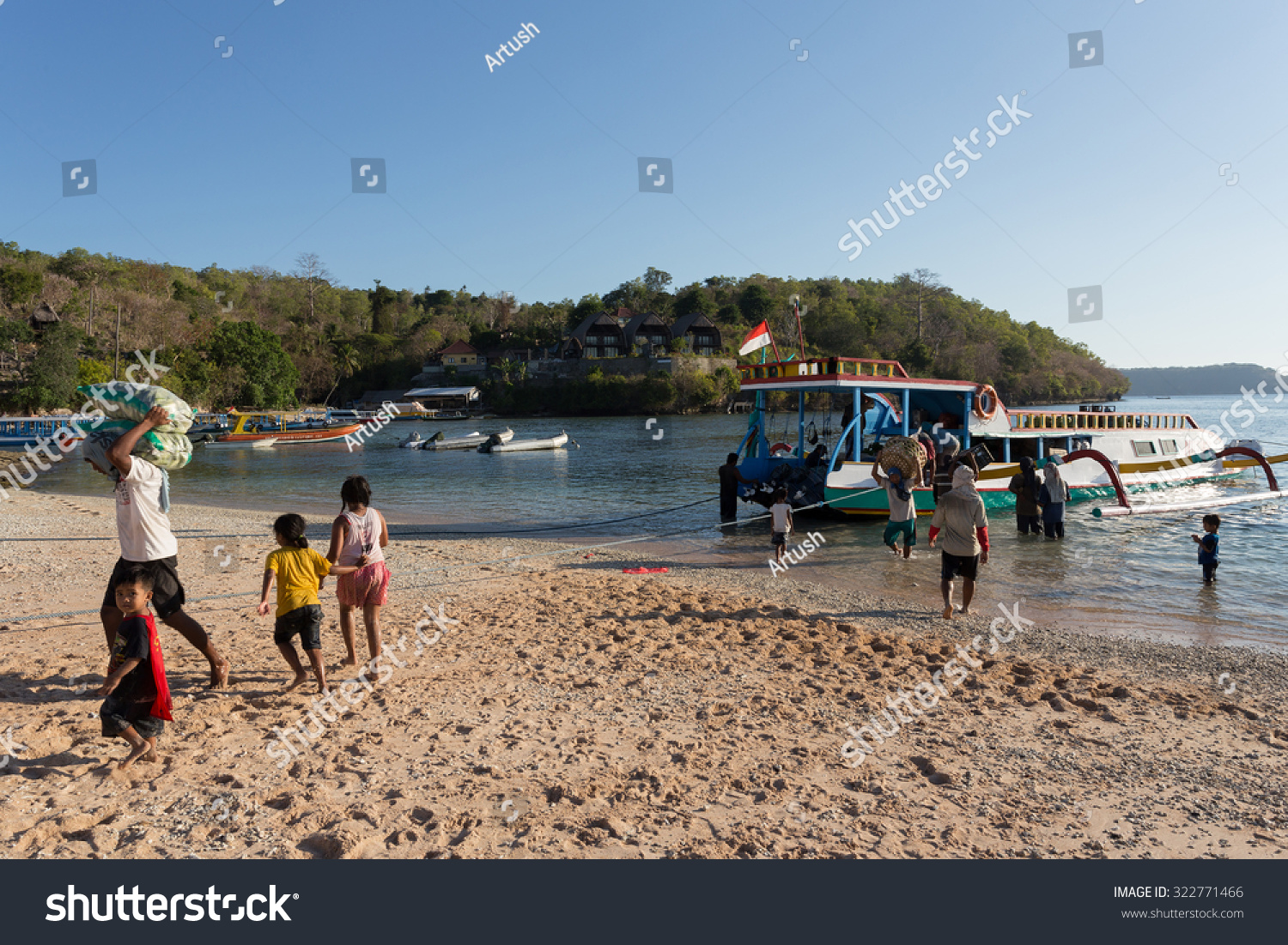 Bali Nusa Penida Island Indonesia July Stock Photo Shutterstock