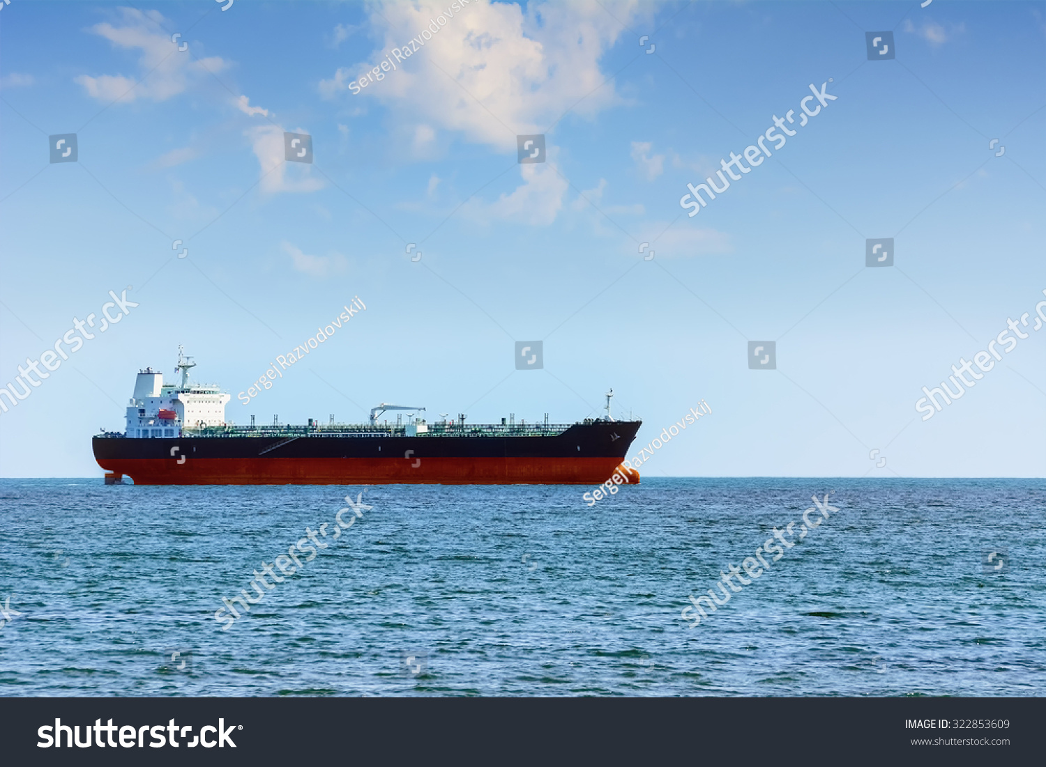 Chemical Tanker Black Sea Stock Photo 322853609 