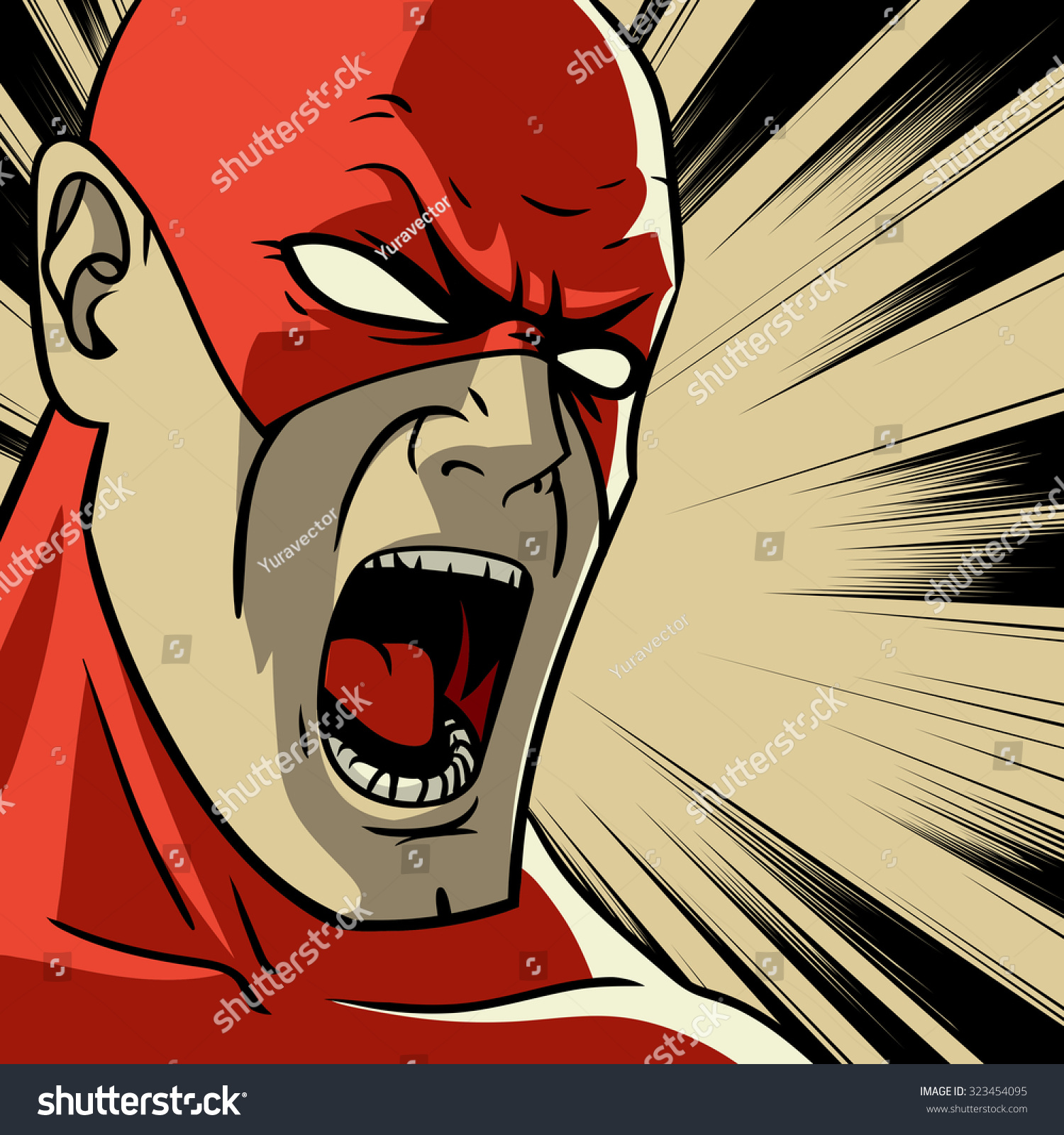 Comic Book Superhero Vector Illustration Stock Vector Royalty Free Comic Book Superhero Vector Illustration Stock Vector Royalty Free