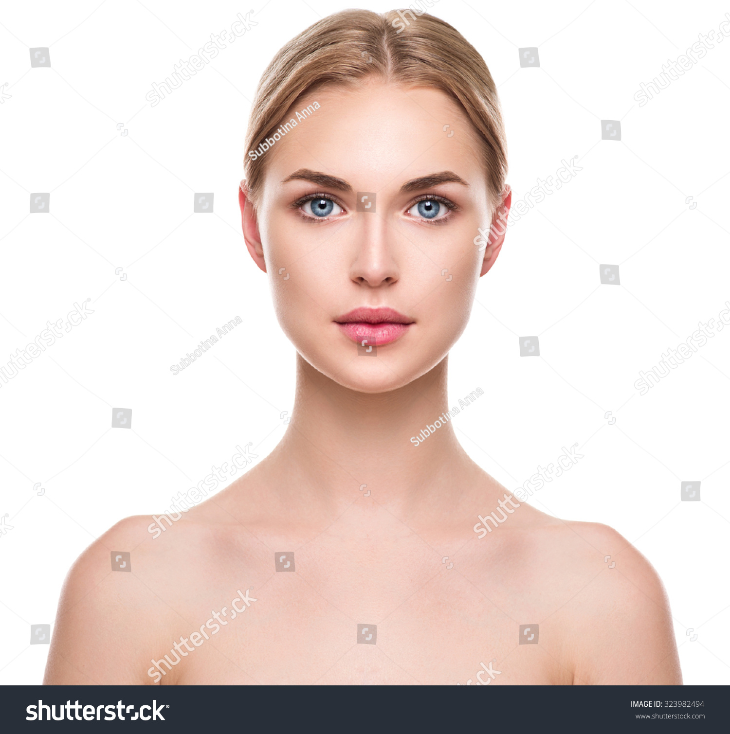 Zdjęcie Stockowe „portret Twarzy Kobiety Urody Piękny Model