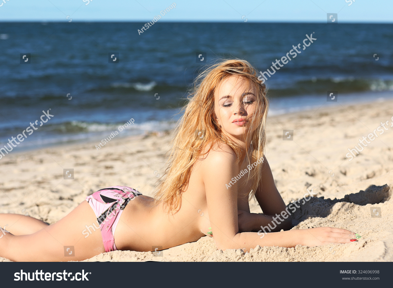 Topless Girl Bikini