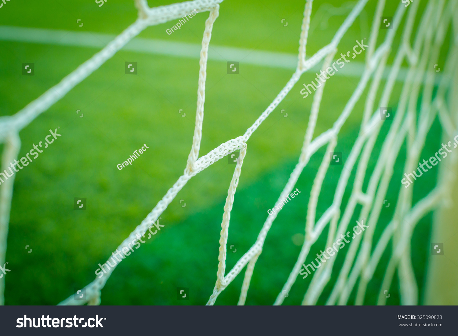 Nets Soccer Field Stock Photo 325090823 | Shutterstock