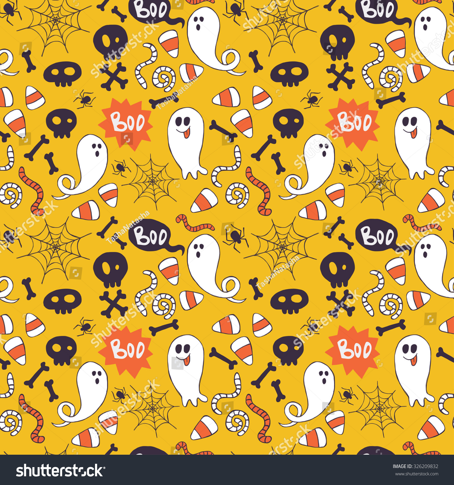 31,501 Halloween doodle seamless Images, Stock Photos & Vectors ...