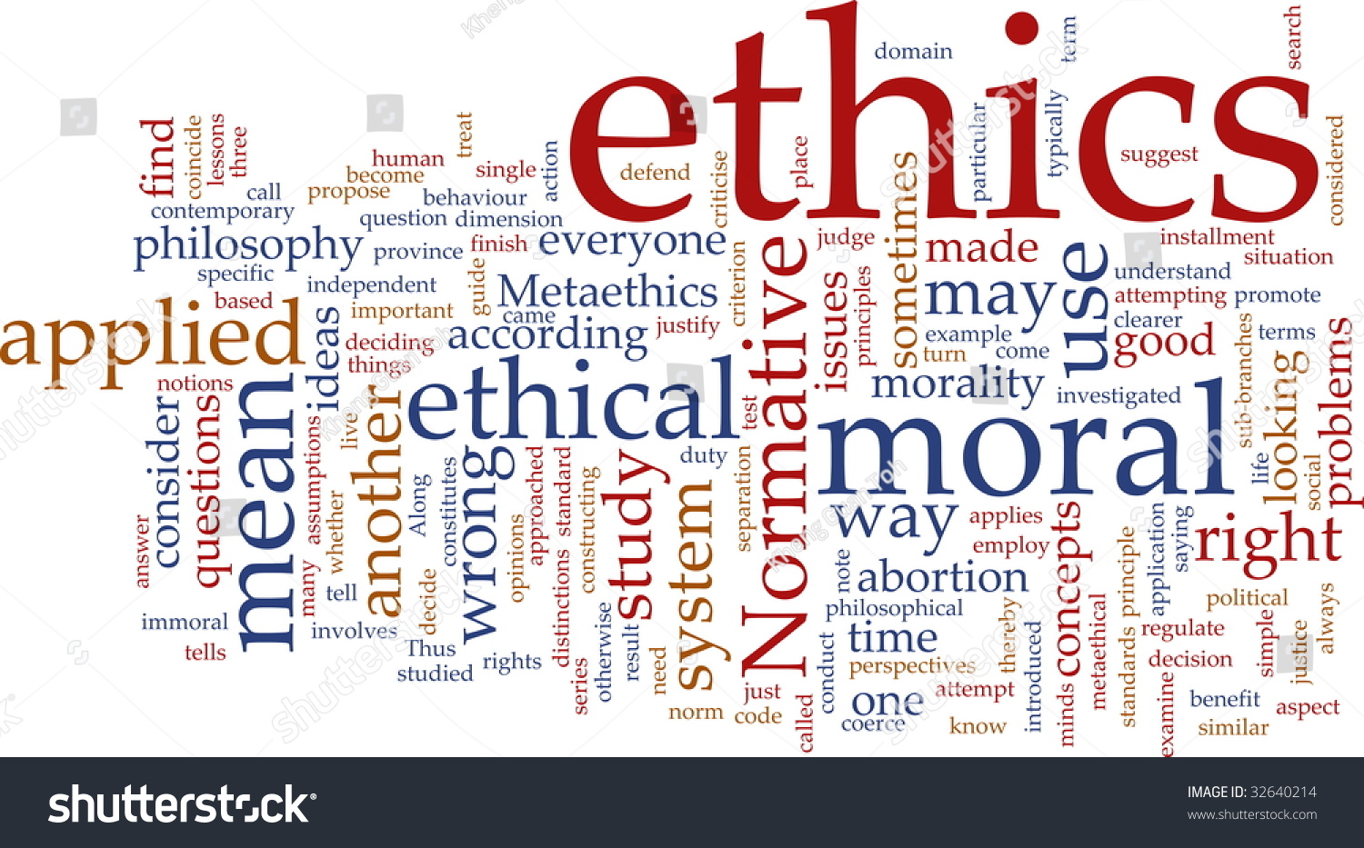 According to goods. Applied Ethics. Ethical conformity. Ethics for our times. Philosophy for everyone.