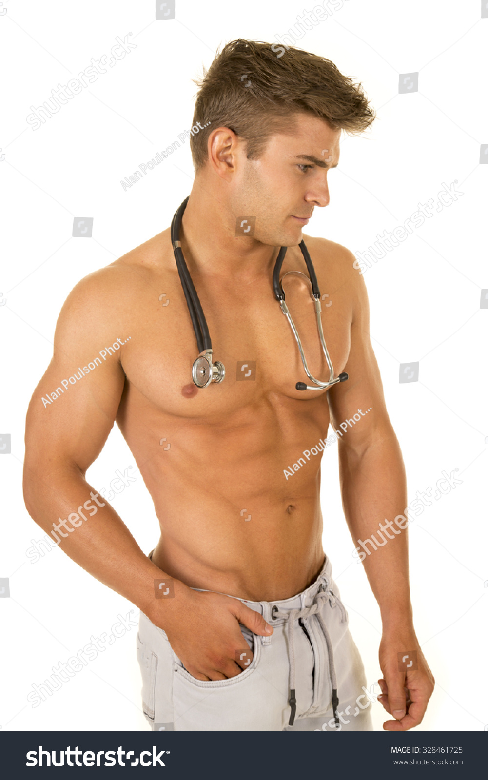 553 Imagens De Shirtless Male Doctor Imagens Fotos Stock E Vetores