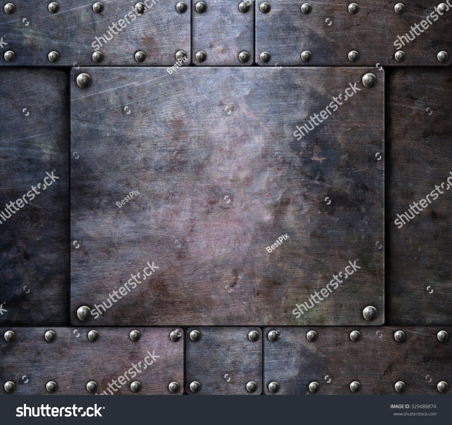 Metal Texture Rivets Stock Illustration 329488874 | Shutterstock