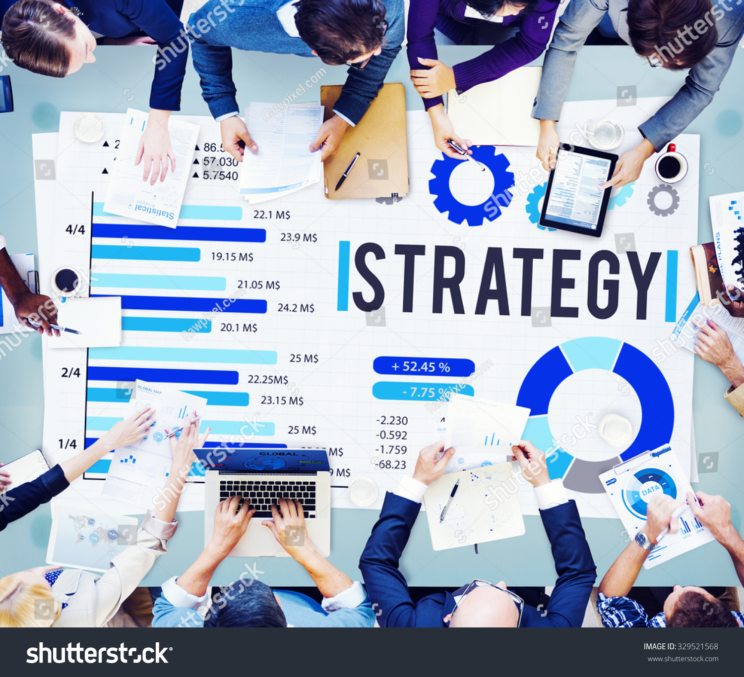 Strategy Vision Planning Direction Plan Concept Stock Photo 329521568