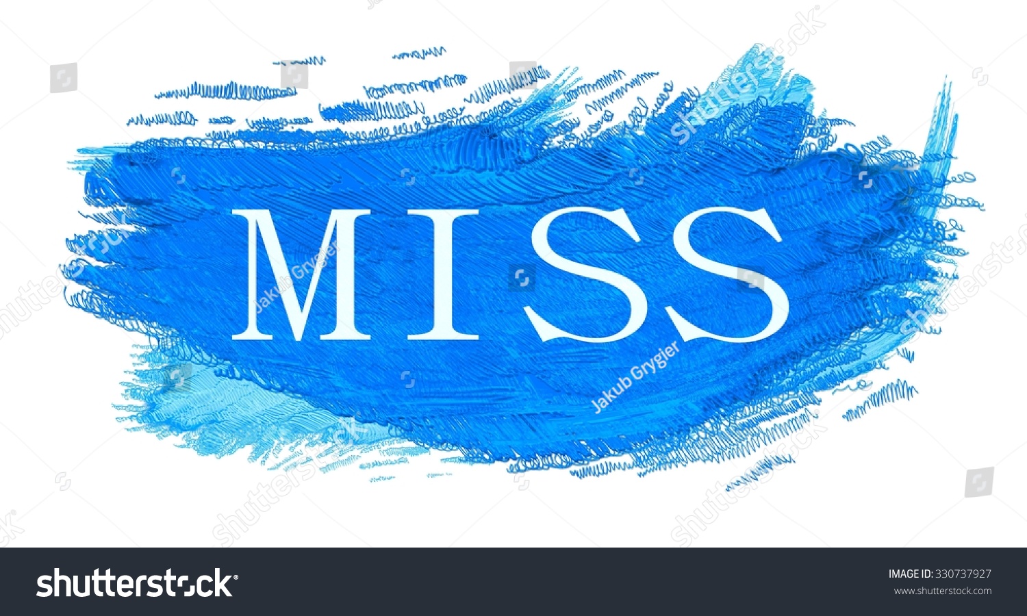 Miss Word Stock Illustration 330737927 | Shutterstock