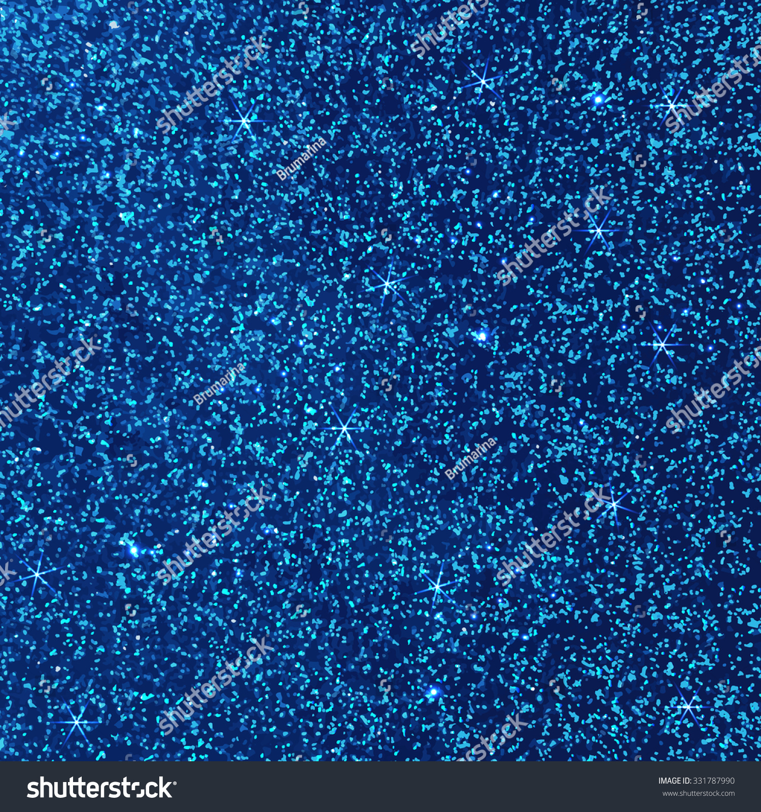 Blue Glitter Abstract Background Vector Illustration Stock Vector ...