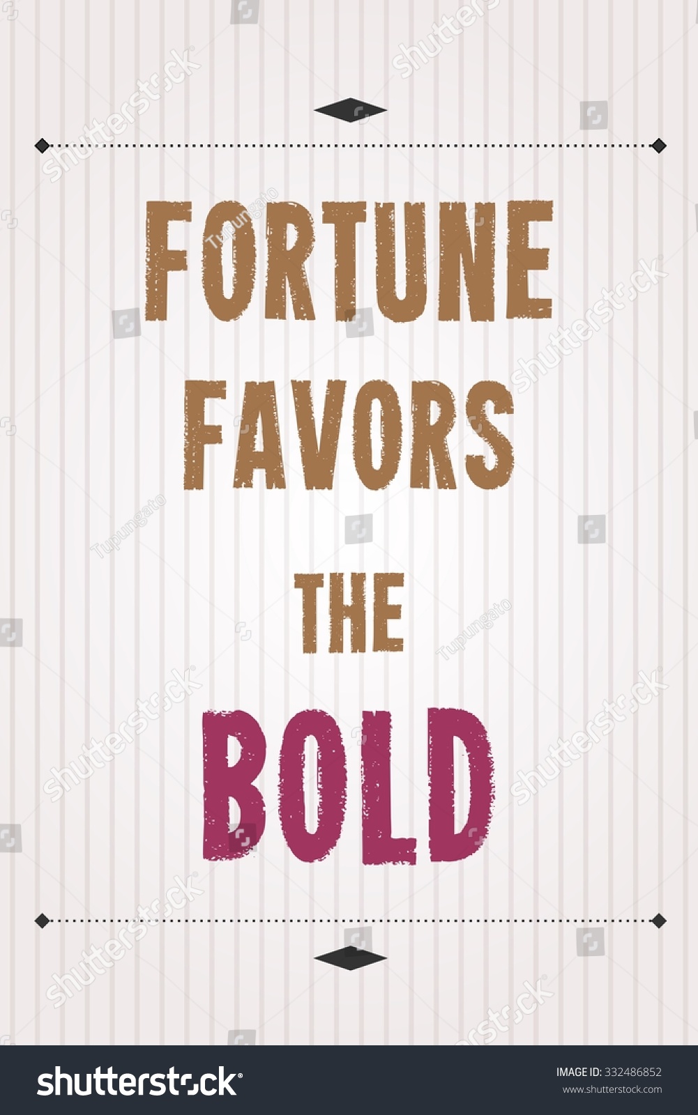 Fortune favours перевод