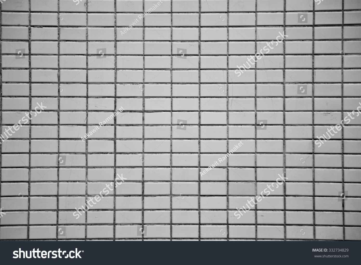 Empty White Tile Background Stock Photo 332734829 | Shutterstock