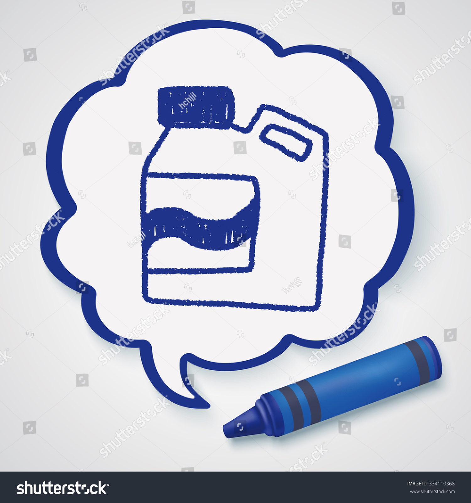 Laundry Detergent Doodle Drawing Stock Vector (Royalty Free) 334110368 ...