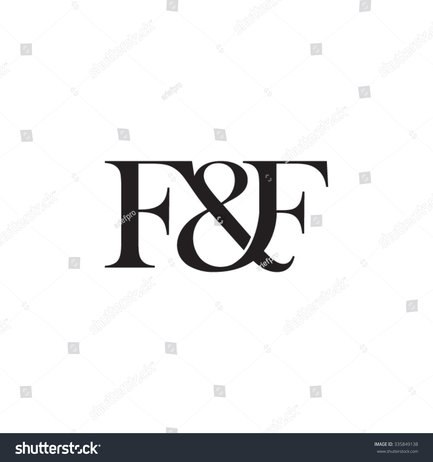 f & f logo