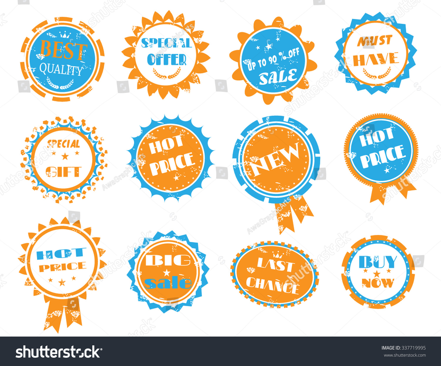 set-collection-group-twelve-simple-isolated-stock-vector-royalty-free