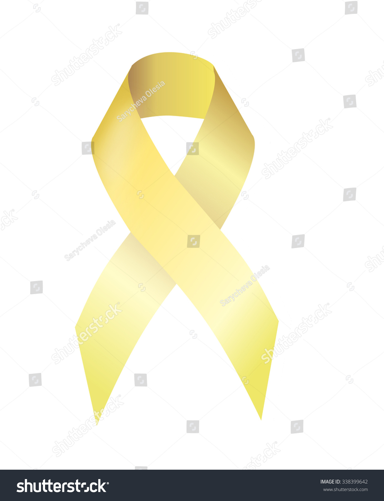 Spina Bifida Awareness Symbolized By Pale Stock Illustration 338399642 ...