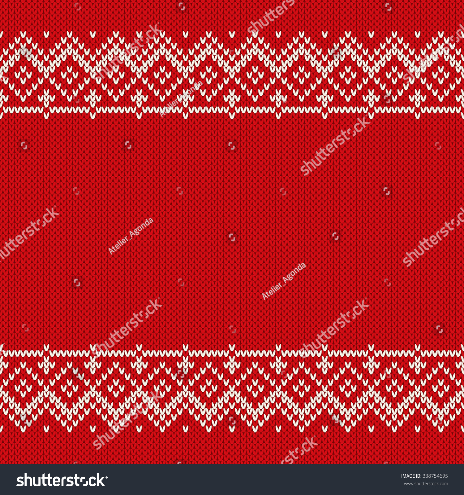 Christmas Sweater Design Seamless Knitted Pattern Stock Vector (Royalty ...