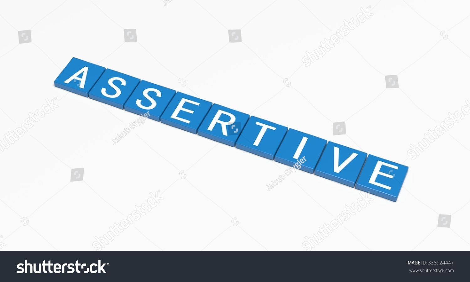 Как переводится assertive word