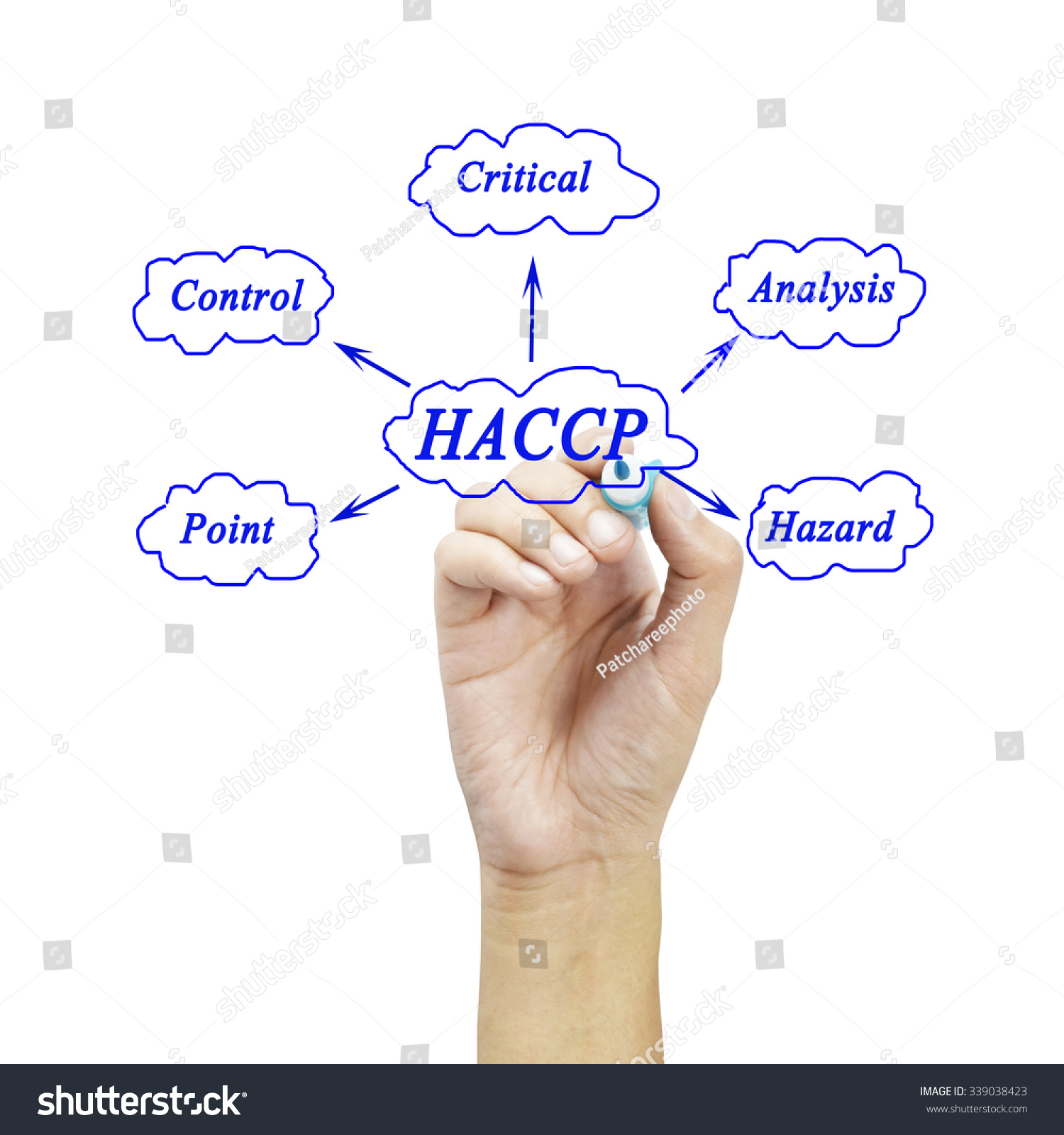 Meaning Haccp Concept Hazard Analysis Critical Stock Photo