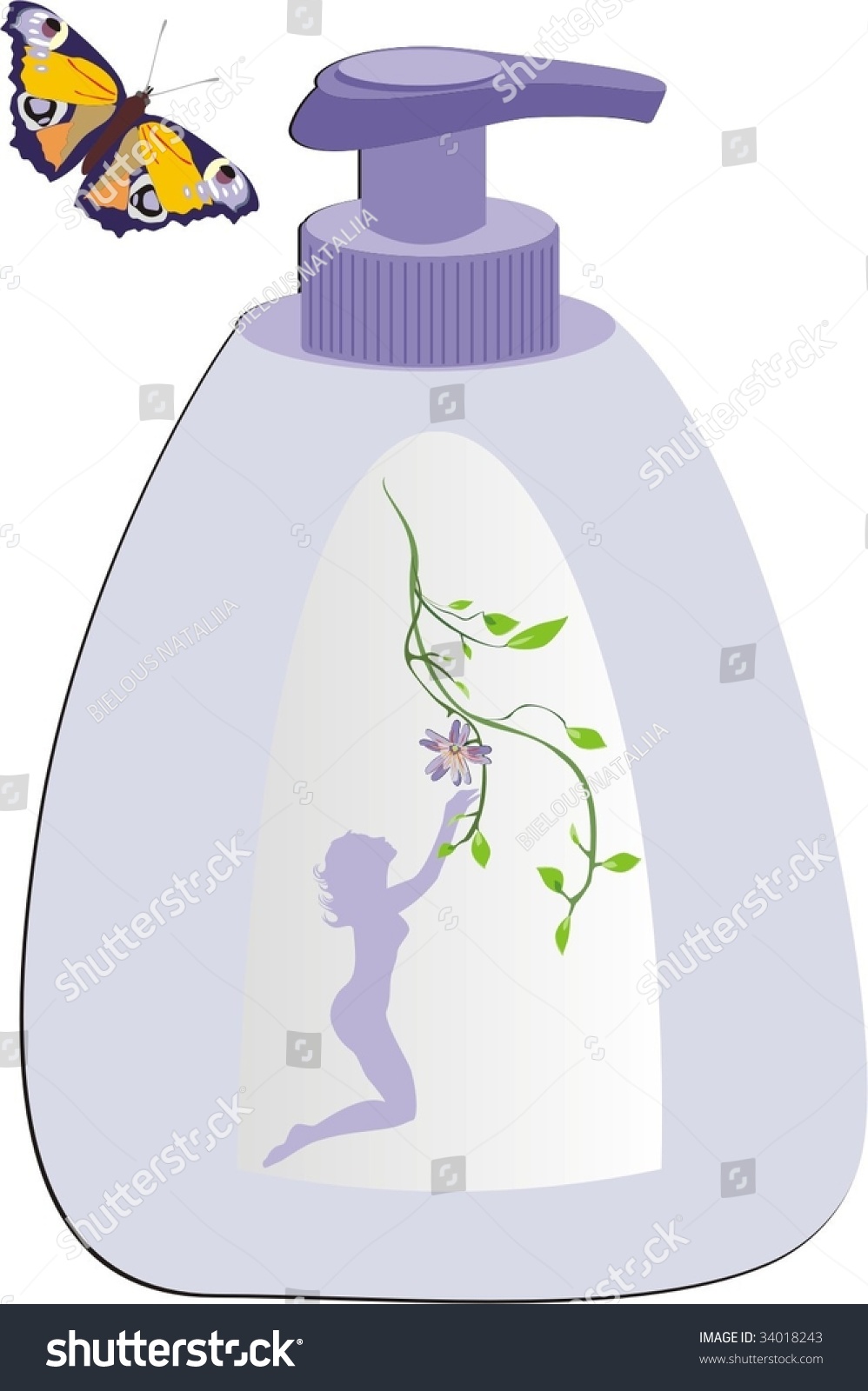 Gel Intimate Hygiene Vector Stock Vector Royalty Free 34018243 Shutterstock 9414