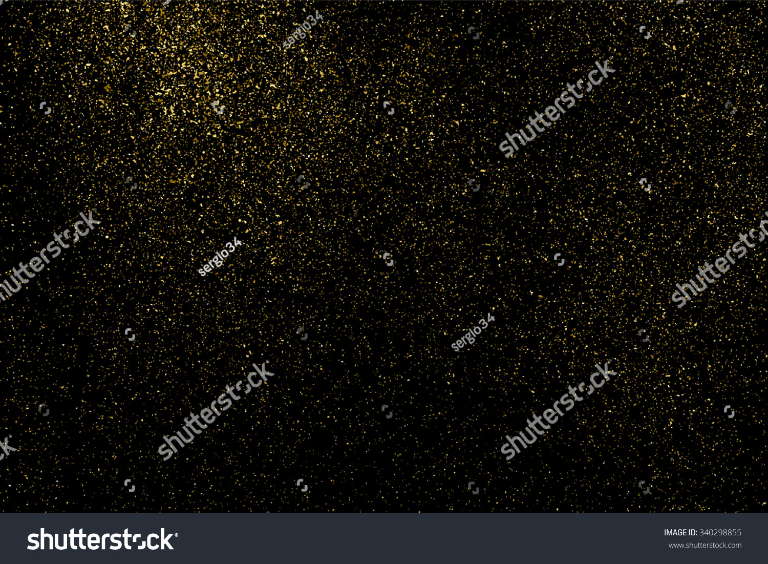 182,905 Gold glitter black background Stock Vectors, Images & Vector