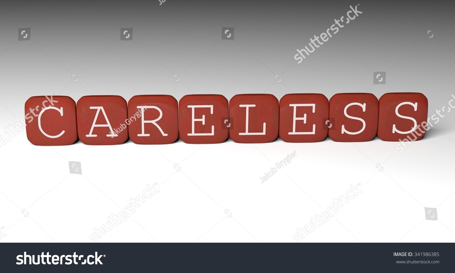 Careless Word Stock Illustration 341986385 | Shutterstock