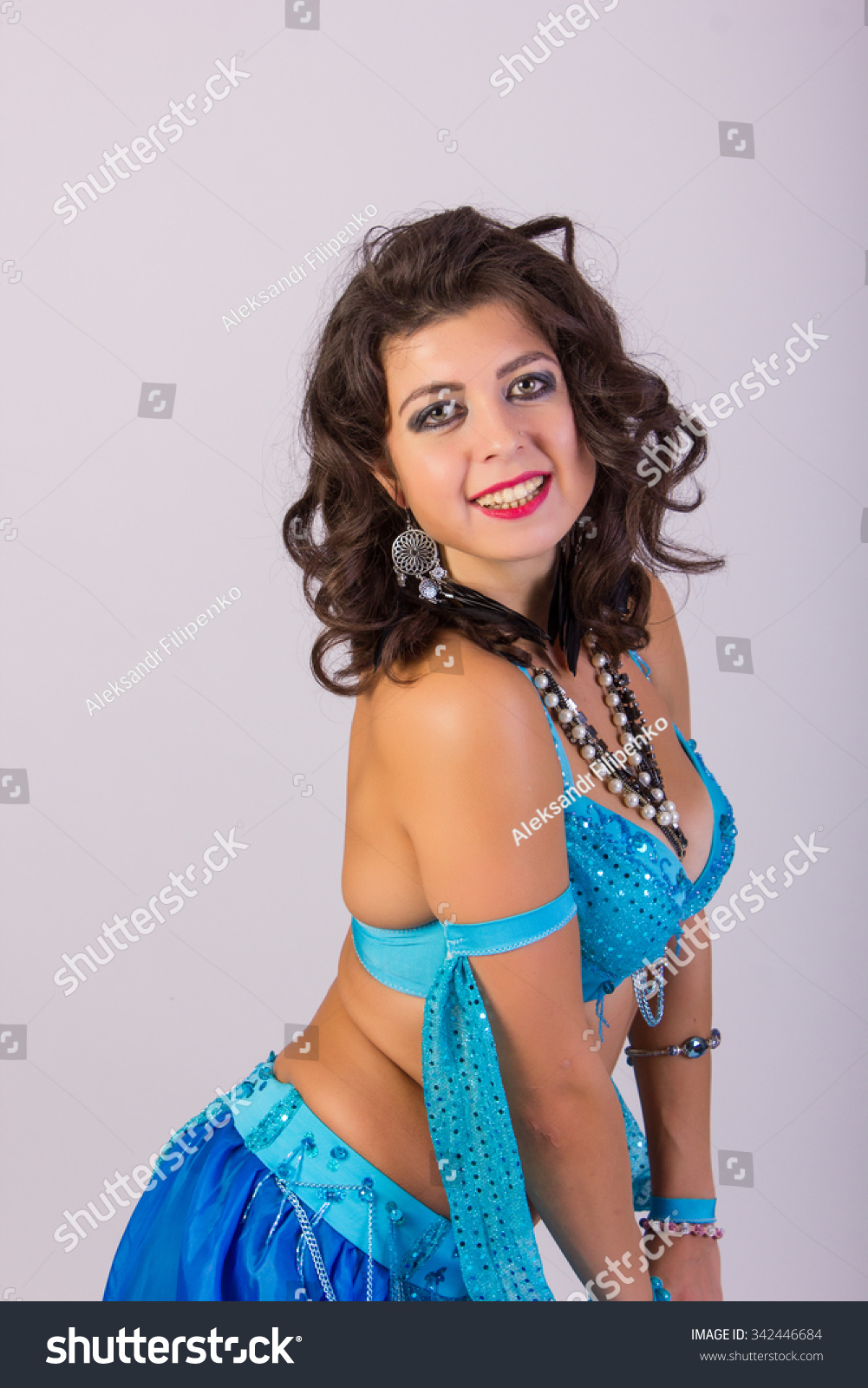 Sexy Woman Dancing Belly Dance ภาพสต็อก 342446684 Shutterstock