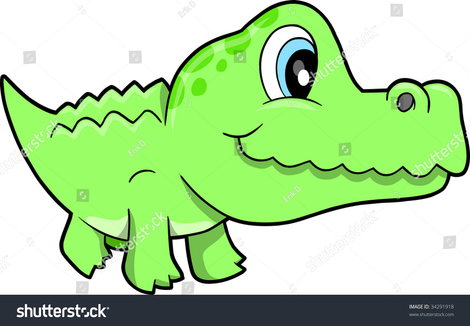 Маска крокодила для детей на белом фоне