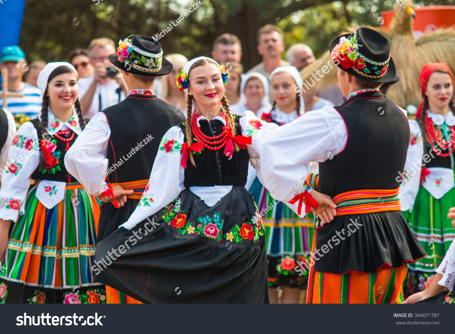 Lowicz Poland August 30 2015 Folk Stock Photo 344071787 | Shutterstock