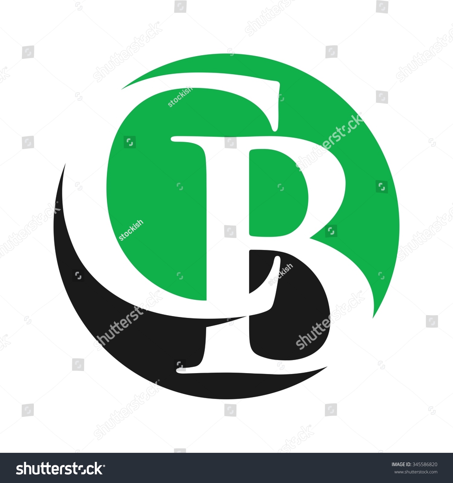 Logotype Letter C B Logo Vector Stock Vector (Royalty Free) 345586820 ...