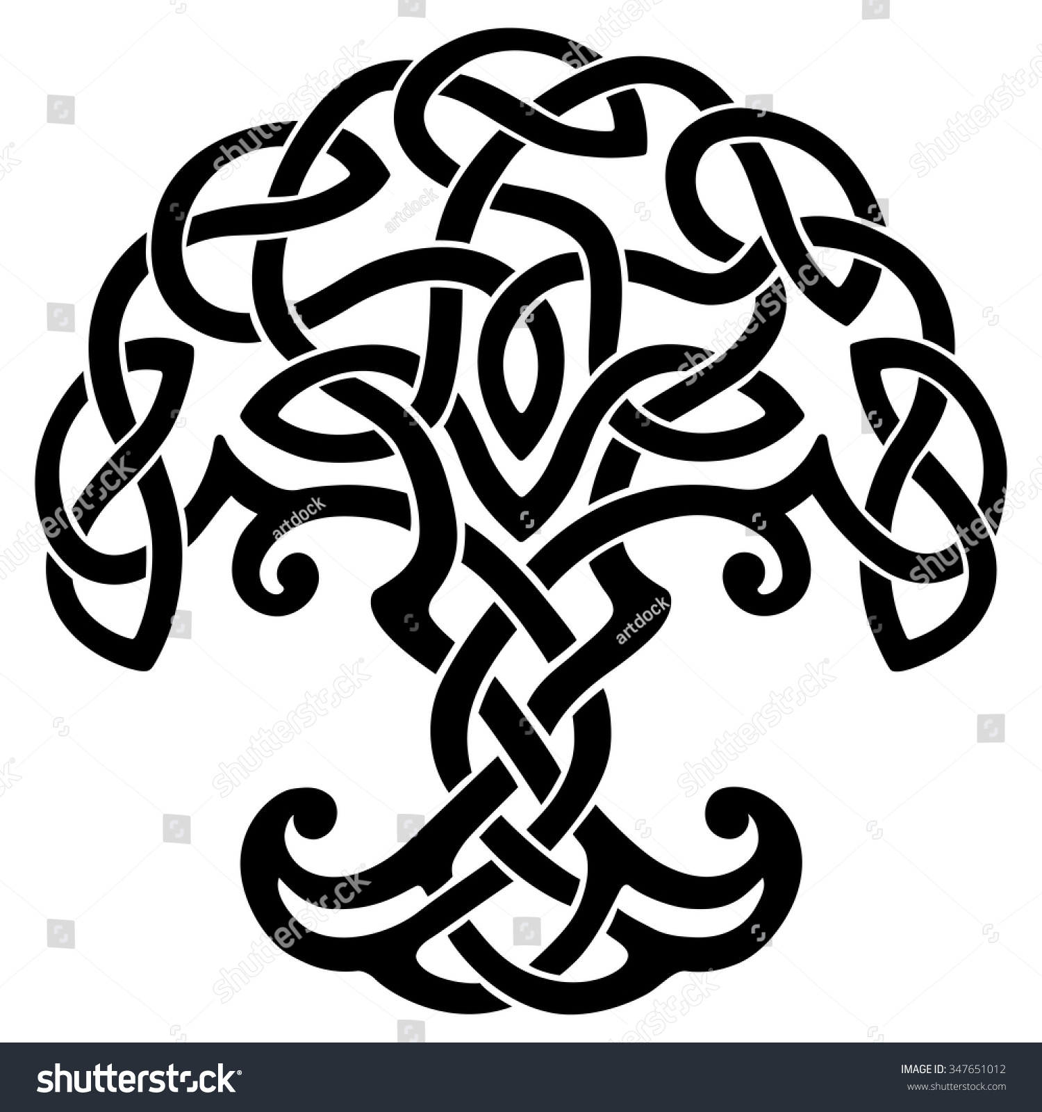 Celtic Tree of Life вектор