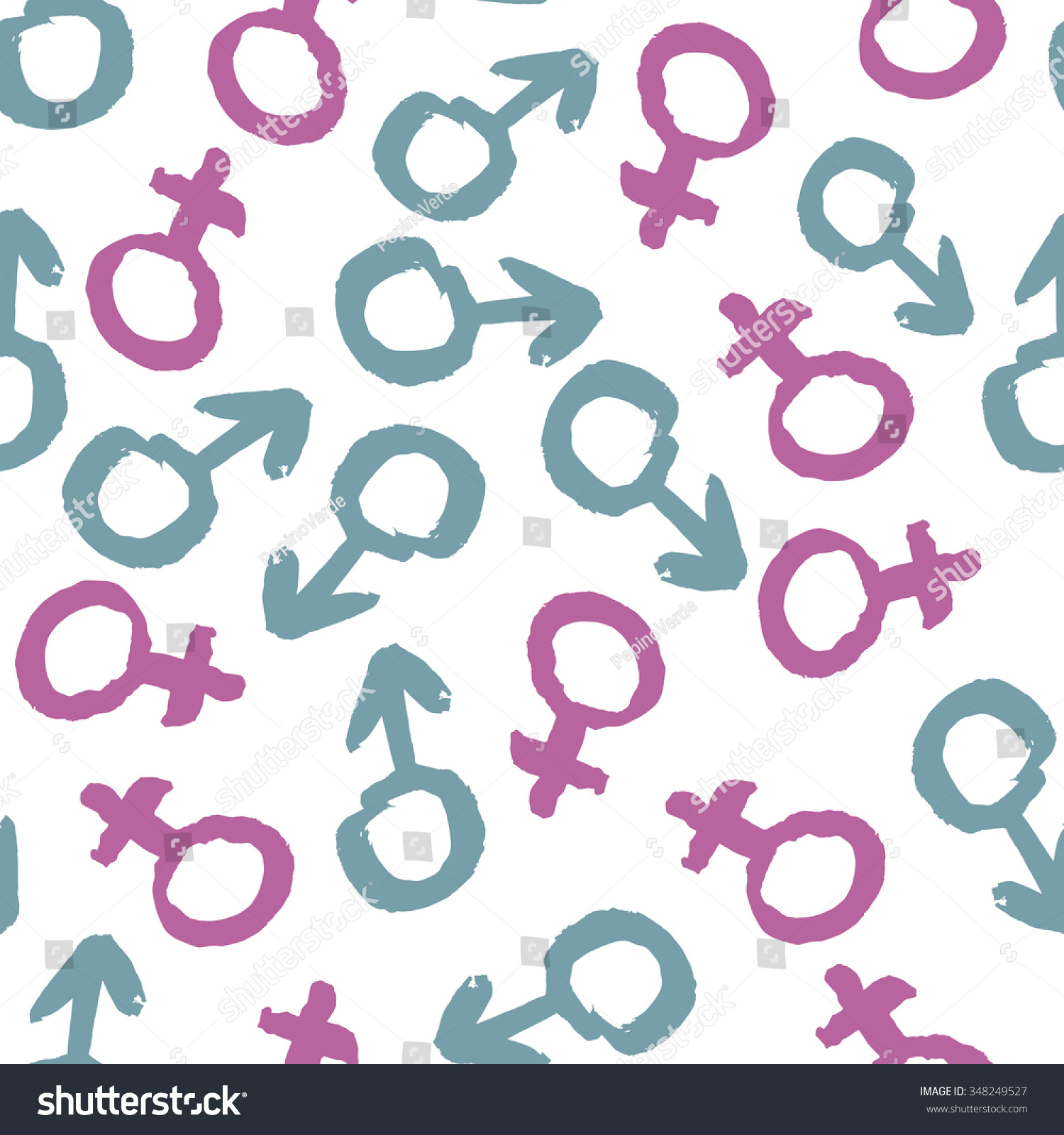 Male Female Pattern Stock Vector (Royalty Free) 348249527 | Shutterstock