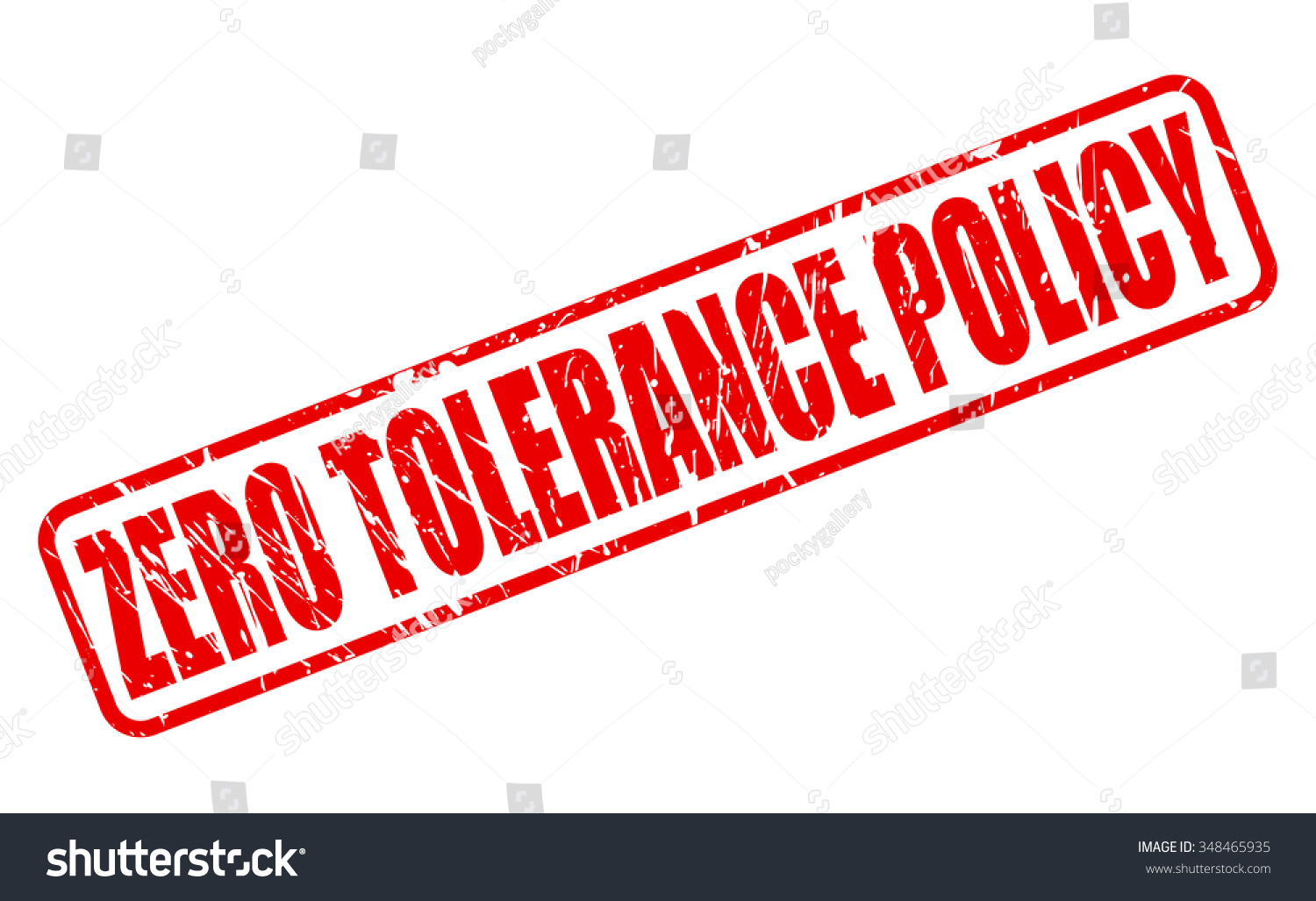 Zero Tolerance Policy Red Stamp Text Stock Vector Royalty Free 348465935 Shutterstock 8784