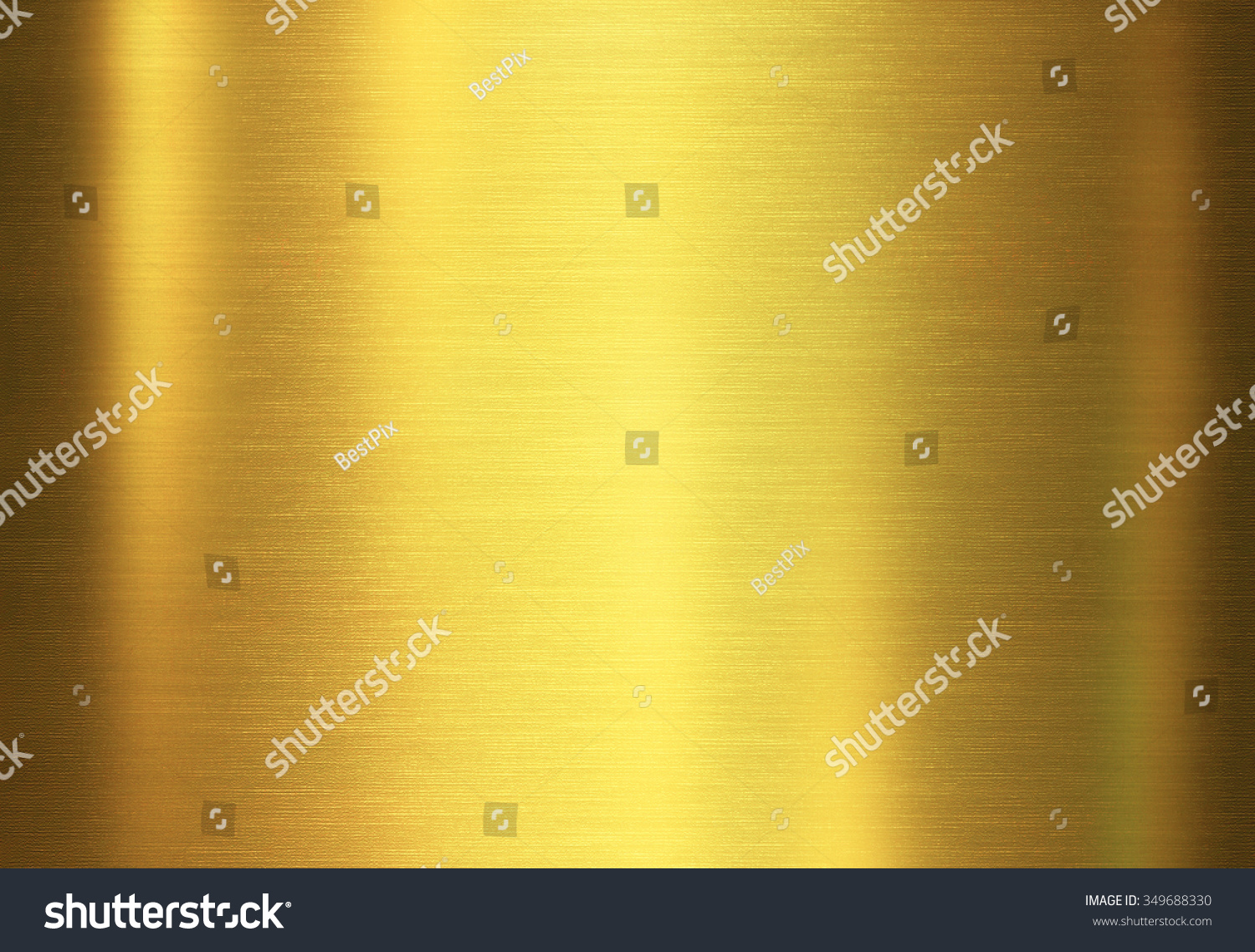 Gold Metal Texture Stock Illustration 349688330 