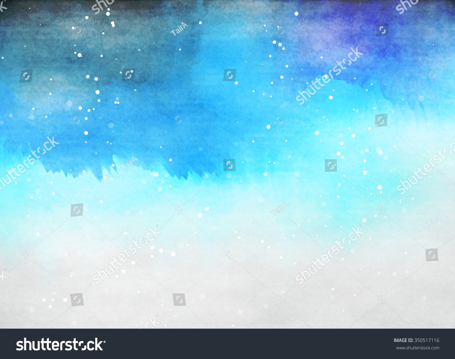 Abstract Colorful Watercolor Background Digital Art Stock Illustration ...