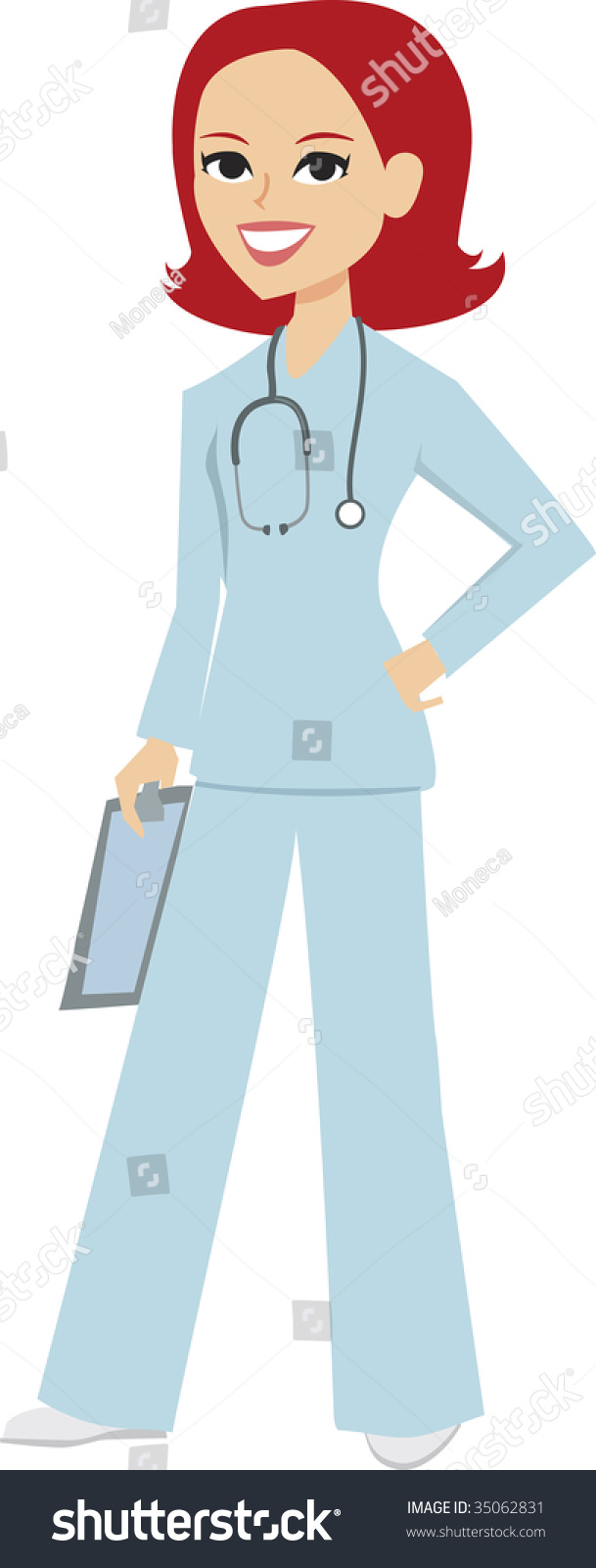 Medical Doctor Nurse Vector More On Stock Vector (Royalty Free ...