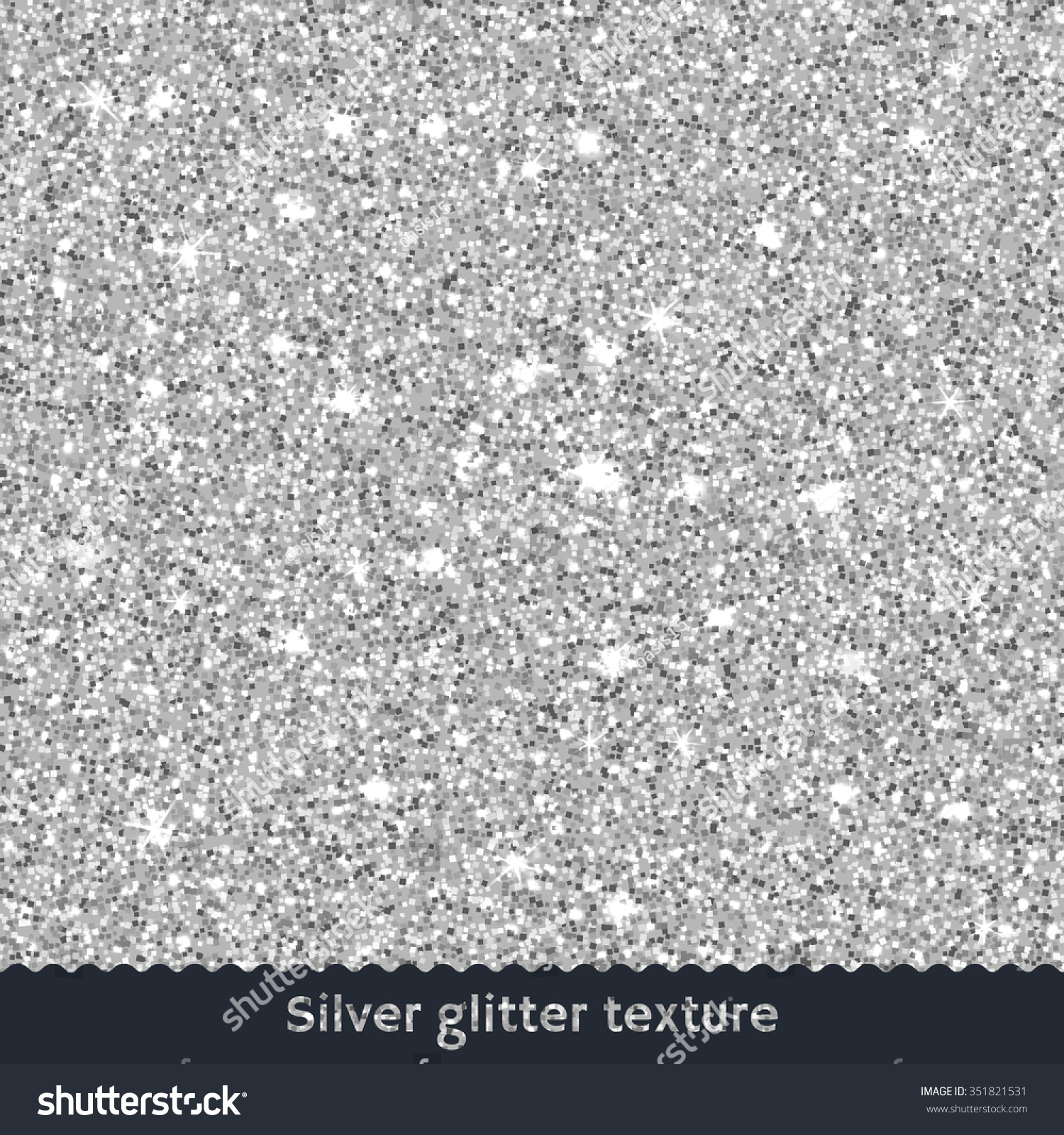 Silver Glitter Texture Stock Vector (Royalty Free) 351821531 | Shutterstock