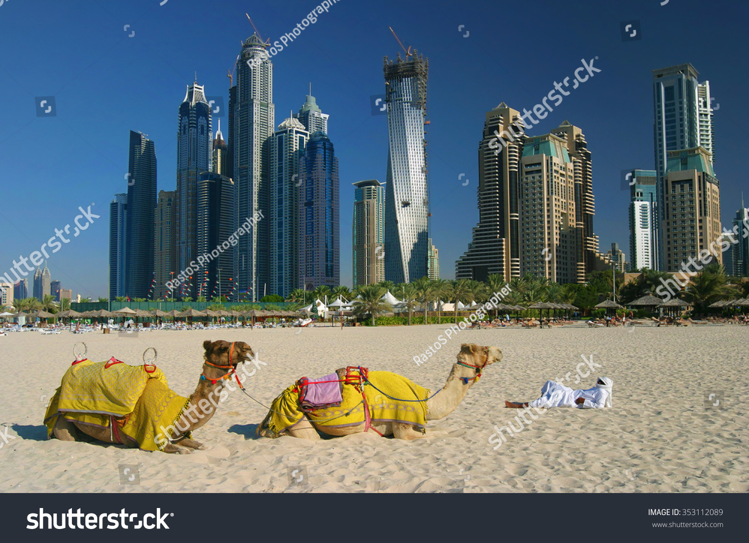 Marina Beach пляж Дубай