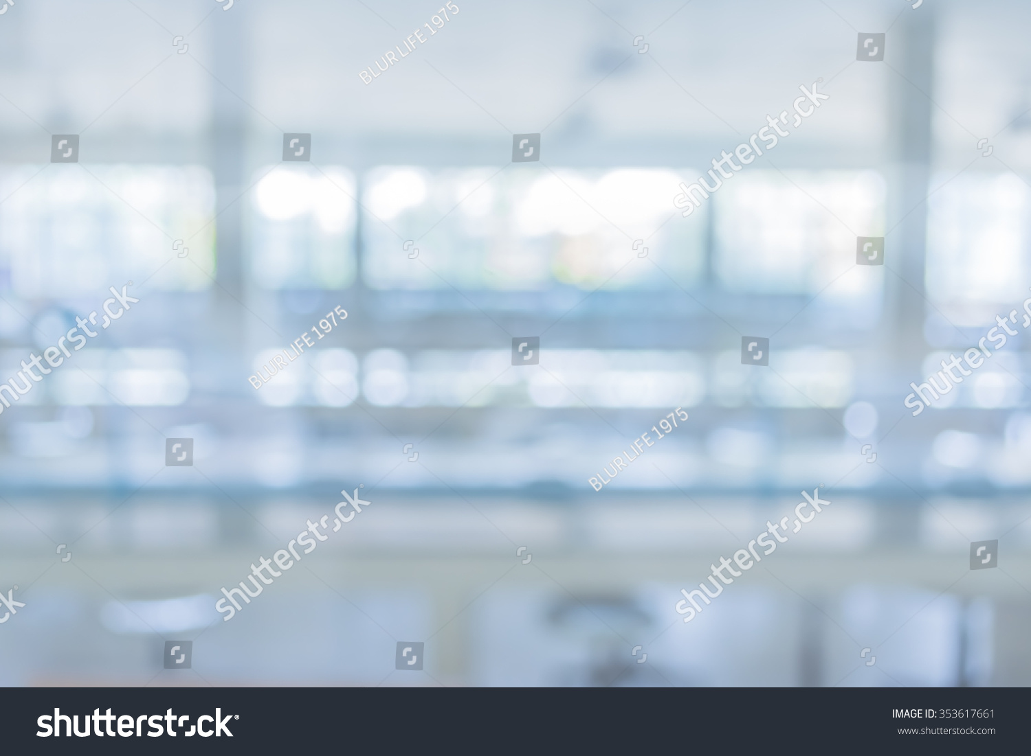 Blur Image Old Laboratory Pharmacy Background Stock Photo 353617661 ...