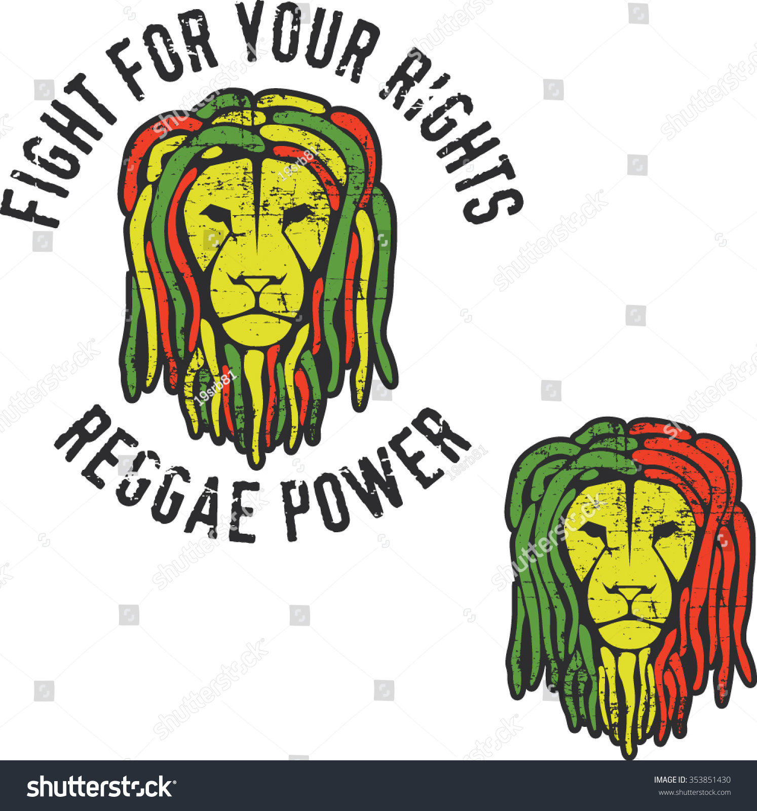 reggae lion dreads