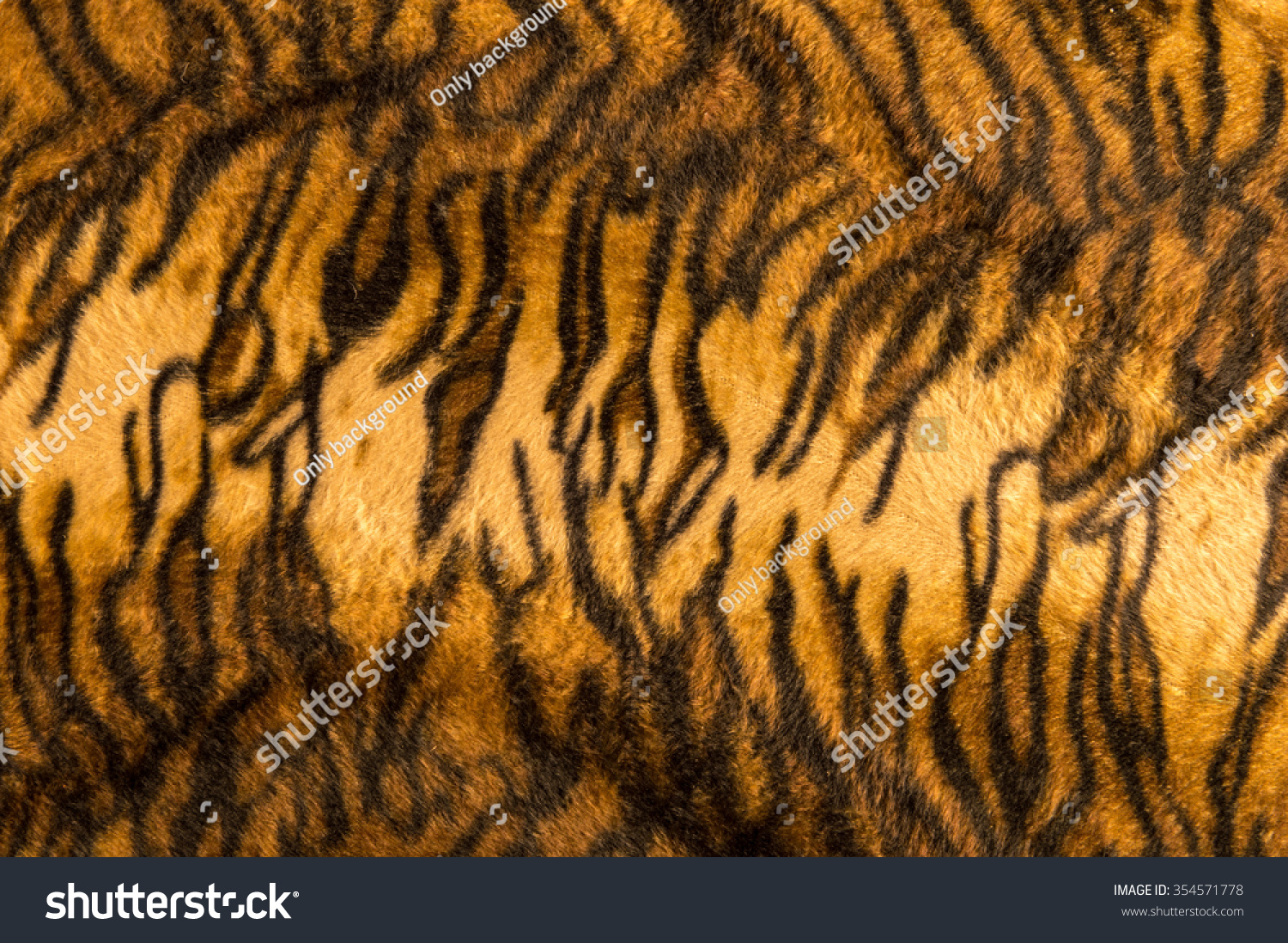 Beautiful Tiger Fur Pattern Texture Background Stock Photo 354571778 ...