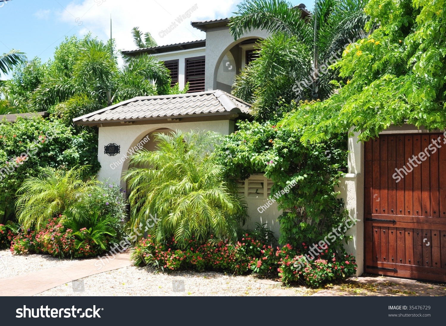 Spanish Hacienda Style Home Stock Photo 35476729 Shutterstock   Stock Photo Spanish Hacienda Style Home 35476729 